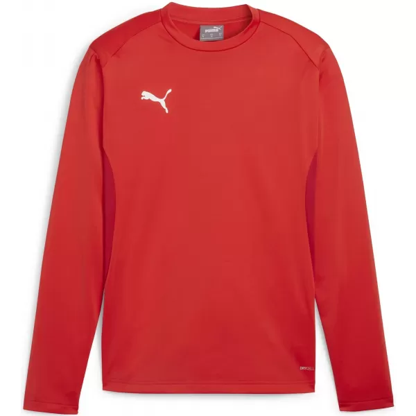  Panoul pentru bărbați PUMA TEAMGOAL TRAINING SWEAT 658649_01 PUMA RED/PUMA WHITE/RED FAST 