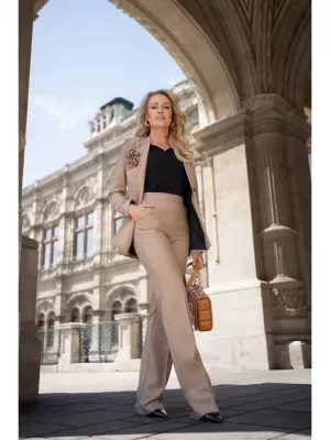 Pantaloni de dama STYLOVE S371 BEJ