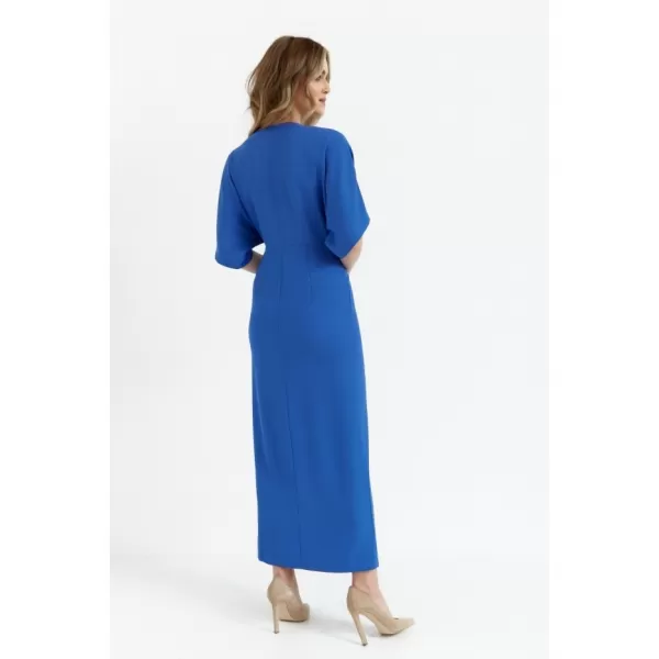  Rochie MAKOVER K163 ALBASTRU 