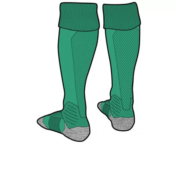  Șosete de fotbal PUMA TEAM LIGA SOCKS 703438_05 PEPPER GREEN/ PEPPER GREEN/PUMA WHITE 