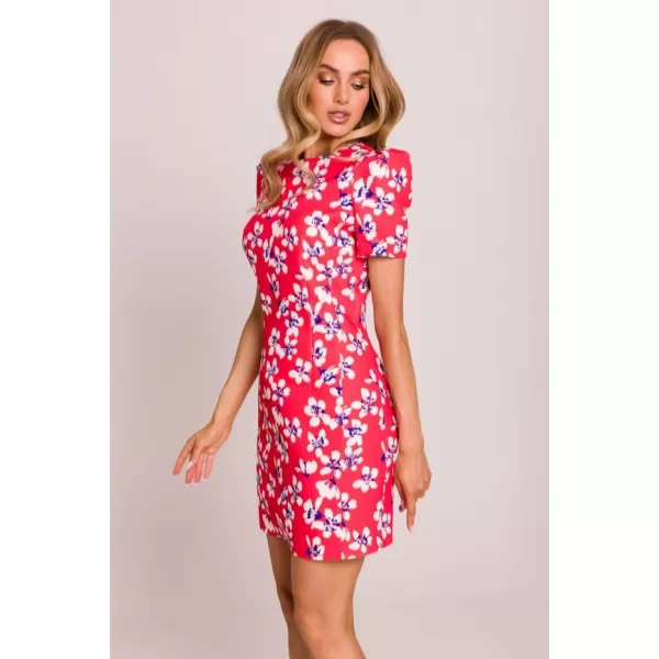  Rochie MOE M856 ROŞU 