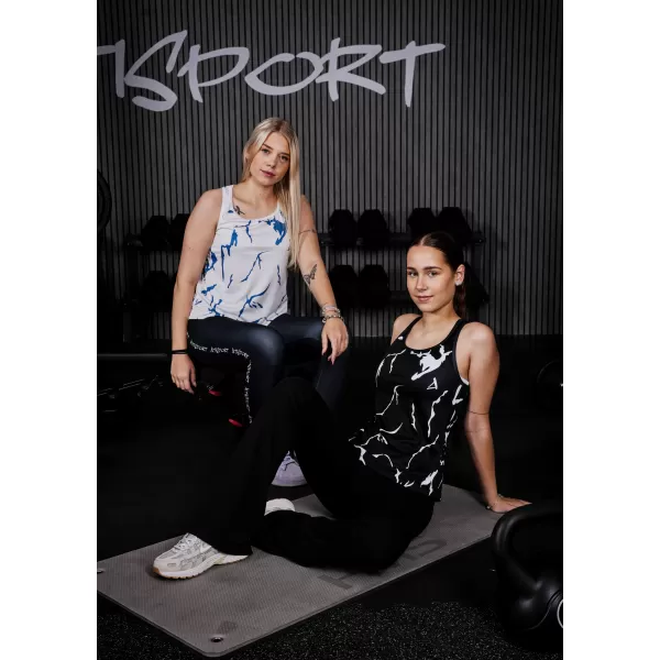  Rezervorul funcțional al femeilor de vârf al premium ALTISPORT VOJ/ALW052TIL01 ALB 