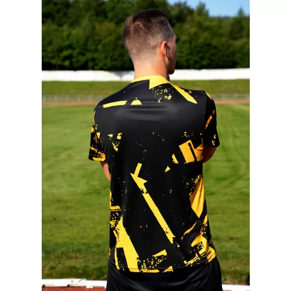  Premium funcțional pentru bărbați ALTISPORT VOJ/ALM079TR01 NEGRU -YELLOW 