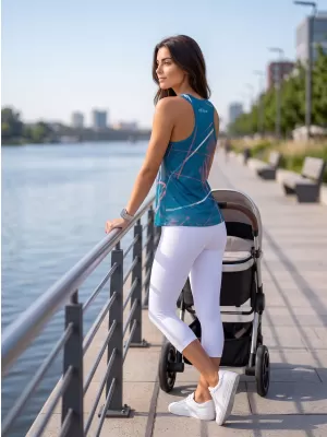 Rezervorul funcțional al femeilor de vârf al premium ALTISPORT VOJ/ALW082TIL01 KEROSEN