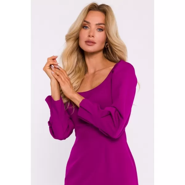  Rochie MOE M836 RUBINE 