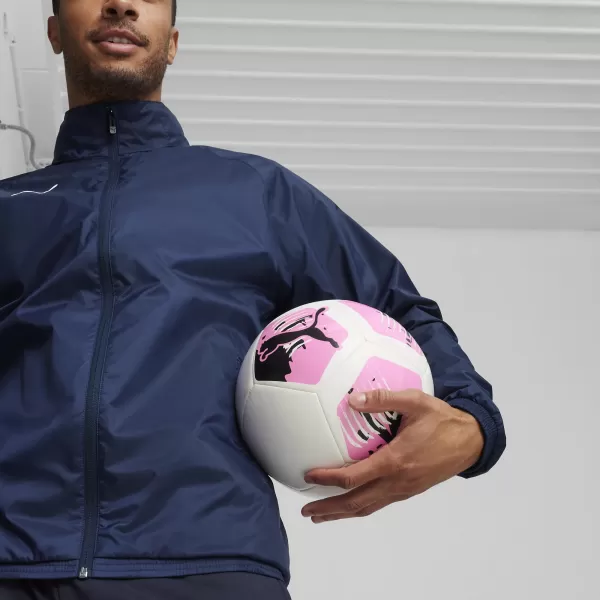  Jachetă bărbătească PUMA TEAMGOAL ALL WEATHER JACKET 659038_06 PUMA NAVY/PUMA WHITE 