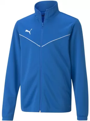 Sacou PUMA TEAMRISE TRG POLY JACKET JR 657393_02 LIMONADĂ ALBASTRĂ ELECTRICĂ