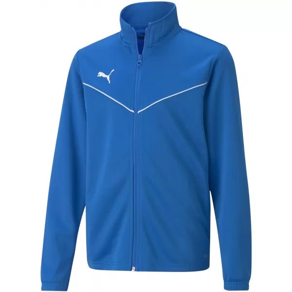  Sacou PUMA TEAMRISE TRG POLY JACKET JR 657393_02 LIMONADĂ ALBASTRĂ ELECTRICĂ 