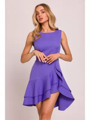 Rochie MOE M850 VIOLET DESCHIS