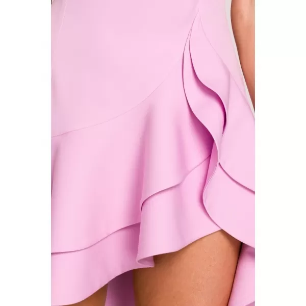  Rochie MOE M850 ROZ BOMBOANĂ 