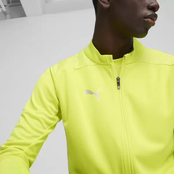  Sacou PUMA TEAMFINAL TRAINING JACKET 658554_30 ELECTRIC LIME/ ARGINT DE VAR ELECTRIC/PUMA 
