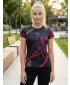 Tricou funcțional premium pentru femei ALTISPORT VOJ/ALW082TR01 NEGRU