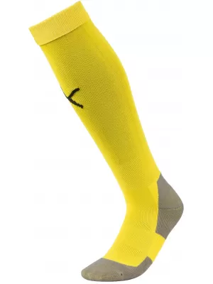 Șosete de fotbal PUMA TEAM LIGA SOCKS CORE 703441_07 CYBER YELLOW/ CYBER ​​YELLOW/PUMA BLACK