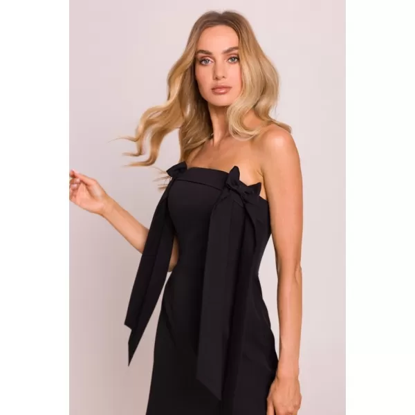  Rochie MOE M851 NEGRU 
