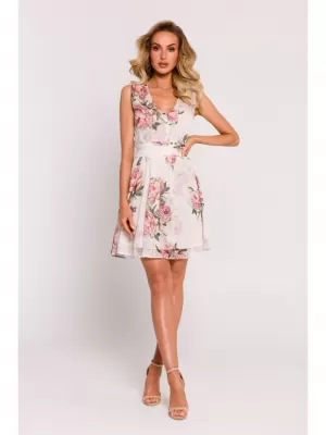 Rochie MOE M782 ALB