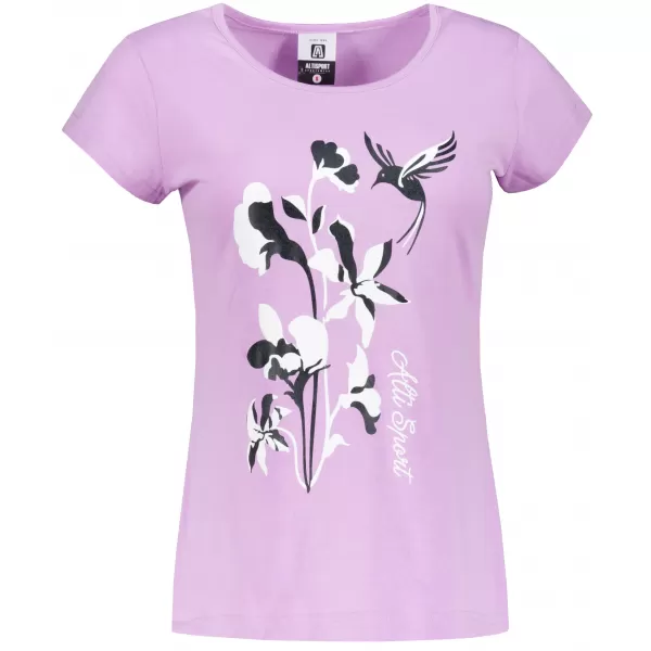  Tricou pentru femei ALTISPORT ALW191122 ORHIDEE 