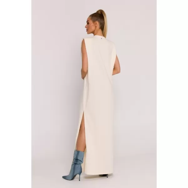  Rochie MOE M790 CREMĂ 