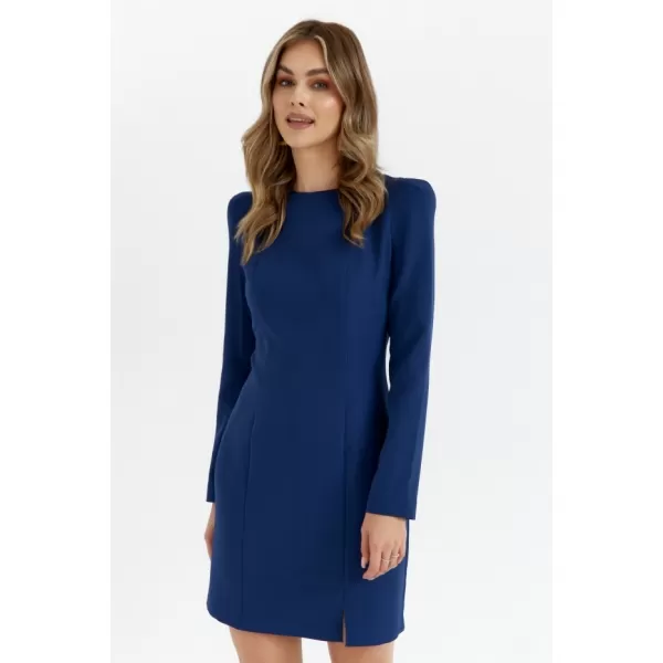  Rochie MOE M755 ALBASTRU MARIN 