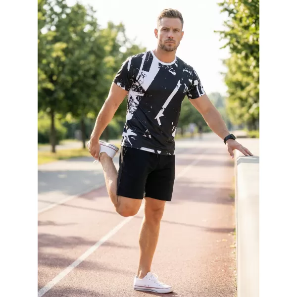  Premium funcțional pentru bărbați ALTISPORT VOJ/ALM079TR01 ALB -NEGRU 