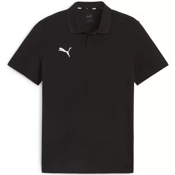  Mens t -thirt cu guler PUMA TEAMGOAL CASUALS POLO 658605_03 PUMA BLACK/PUMA WHITE 