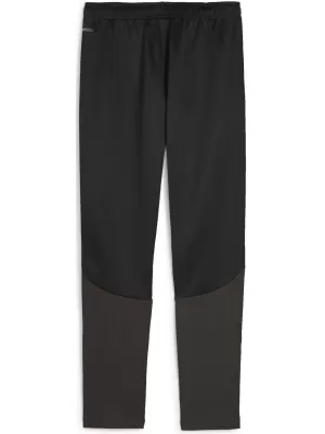 Piese de fotbal pentru copii PUMA TEAMGOAL TRAINING PANT JR 658641_03 PUMA NEGRU/ALB/GRI ÎNCHIS