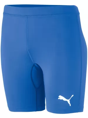 Pantaloni scurți elastici PUMA LIGA BASELAYER SHORT TIGHT 655924_02 LIMONADĂ ALBASTRĂ ELECTRICĂ