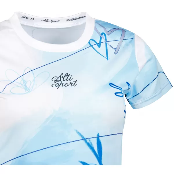  Premium funcțional pentru femei ALTISPORT VOJ/ALW083TR01 ALB -BLUE 