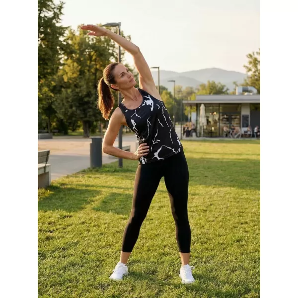  Rezervorul funcțional al femeilor de vârf al premium ALTISPORT VOJ/ALW052TIL01 NEGRU 