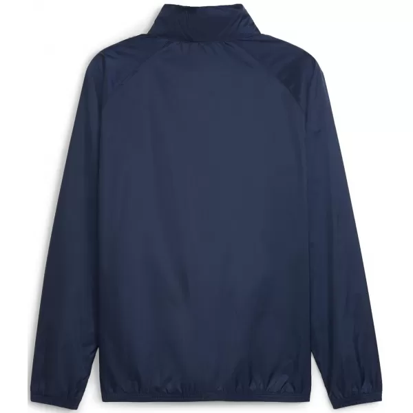  Jachetă bărbătească PUMA TEAMGOAL ALL WEATHER JACKET 659038_06 PUMA NAVY/PUMA WHITE 