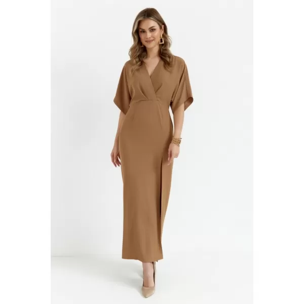  Rochie MAKOVER K163 BEJ 