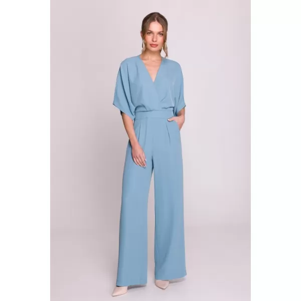  Salopete de dama STYLOVE S395 ALBASTRU CERUL 