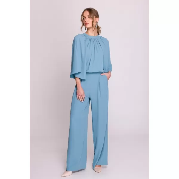  Salopete de dama STYLOVE S397 ALBASTRU CERUL 