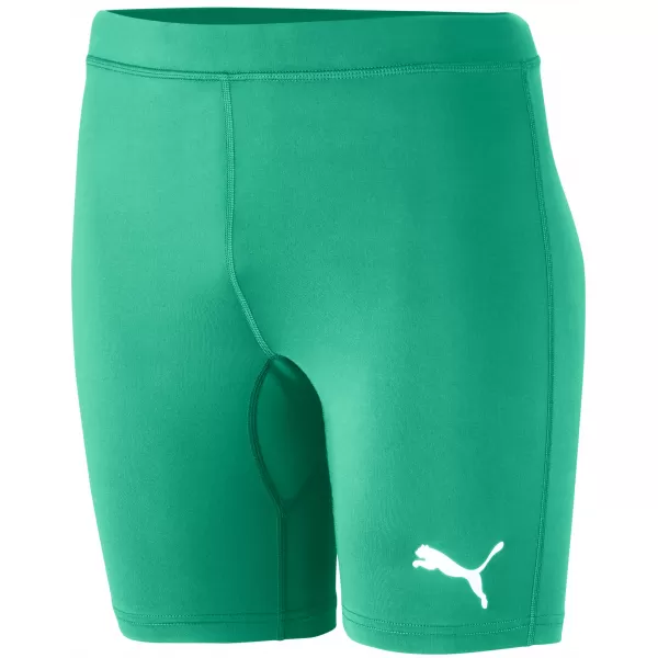  Pantaloni scurți elastici PUMA LIGA BASELAYER SHORT TIGHT 655924_05 PEPPER VERDE 