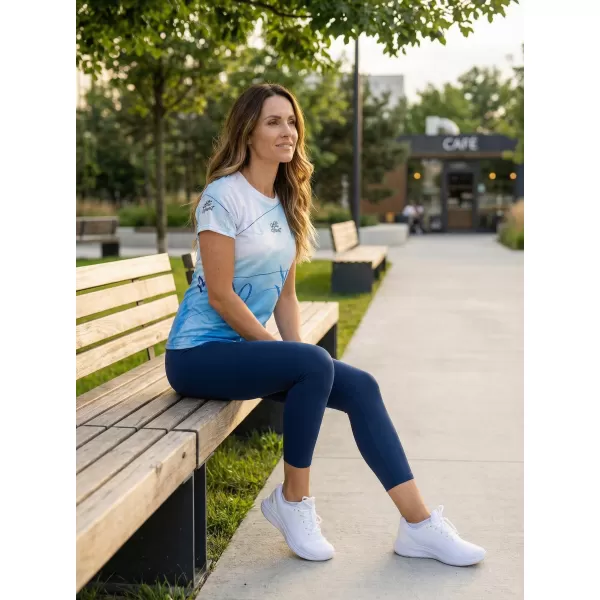  Premium funcțional pentru femei ALTISPORT VOJ/ALW083TR01 ALB -BLUE 