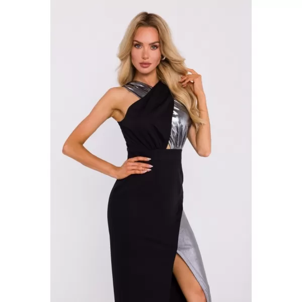  Rochie MOE M835 NEGRU 