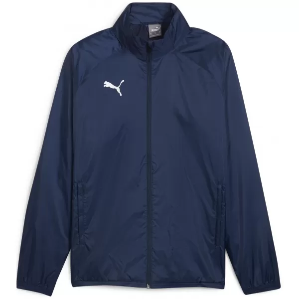  Jachetă bărbătească PUMA TEAMGOAL ALL WEATHER JACKET 659038_06 PUMA NAVY/PUMA WHITE 