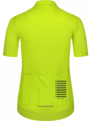 Jersey pentru ciclism pentru doamne NORDBLANC MILE NBSLF8216 CHIHLIMBAR