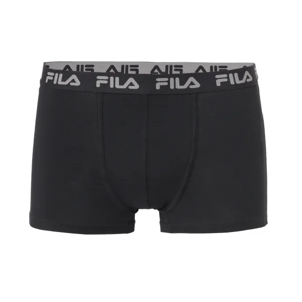 Boxeri bărbătești FILA MAN BOXER 2-PACK FU5004/2 BLACK 