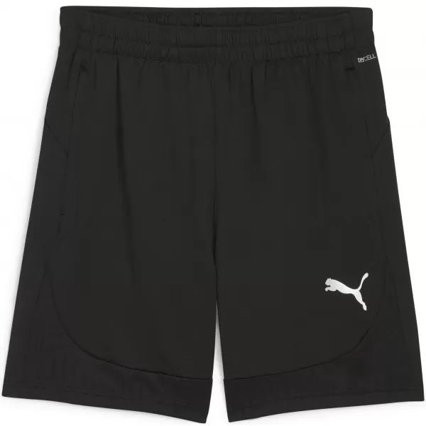  Pantaloni scurţi PUMA TEAMFINAL TRAINING SHORTS 658566_03 PUMA BLACK/PUMA SILVER 