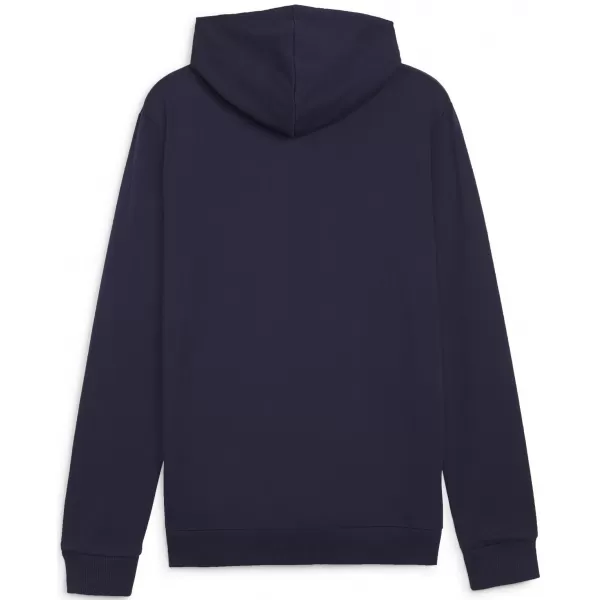  Panoul pentru bărbați PUMA TEAMGOAL CASUALS HOODY 658618_06 PUMA NAVY/PUMA WHITE 