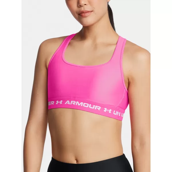 Sutien de damă UNDER ARMOUR CROSSBACK MID BRA 1361034-656 ROZ 