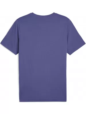 Tricou bărbătesc PUMA GRAPHICS WORDING TEE 684825_46 CRISTAL ALBASTRU
