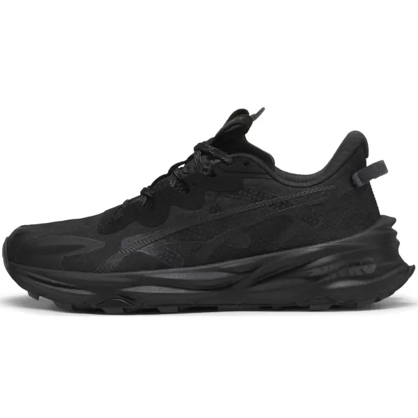  Pantofi pentru bărbați PUMA FAST-TRAC NITRO 3 379786_08 FLAT DARK GRAY/ GRI ÎNCHIS ÎNCHIS/PUMA NEGRU 