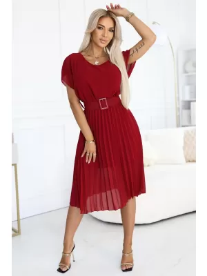 Rochie NUMOCO 465-5 BURGUNDIA