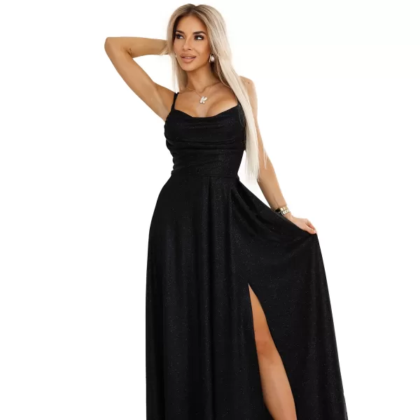  Rochie NUMOCO 589-1 NEGRU 