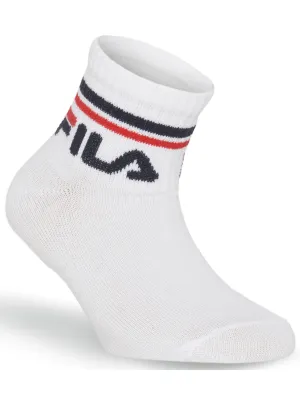 Șosete FILA JUNIOR QUARTE 3-PACK F8338 WHITE