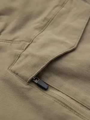 Pantaloni scurți pentru bărbați OMBRE OM-SRCG-0194 MĂSLIN UȘOR