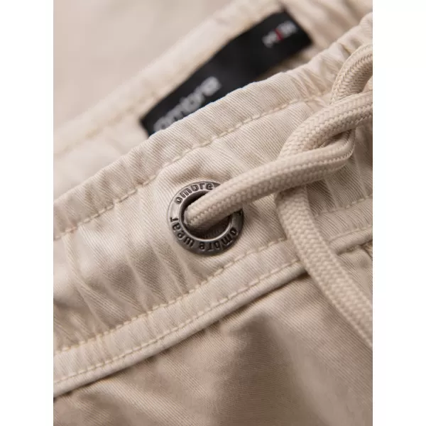  Pantaloni scurți pentru bărbați OMBRE OM-SRCG-0194 CREMĂ 