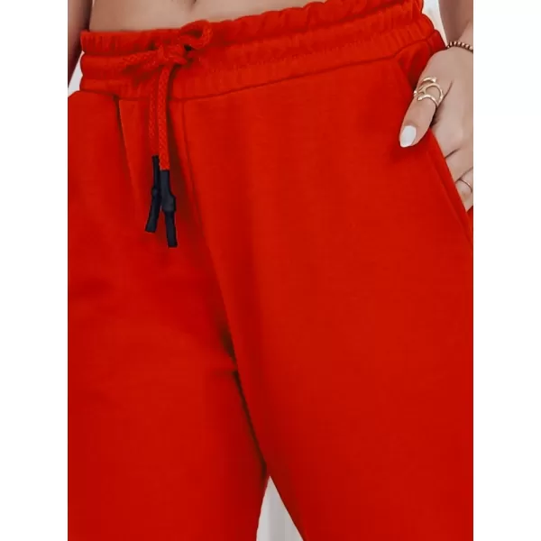  Pantaloni pentru doamne DSTREET MADMAX UY1428 ROŞU 