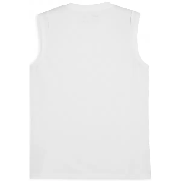  Jersey pentru bărbați PUMA TEAMCUP TRAINING SL JERSEY 659168_04 PUMA WHITE/PUMA SILVER 